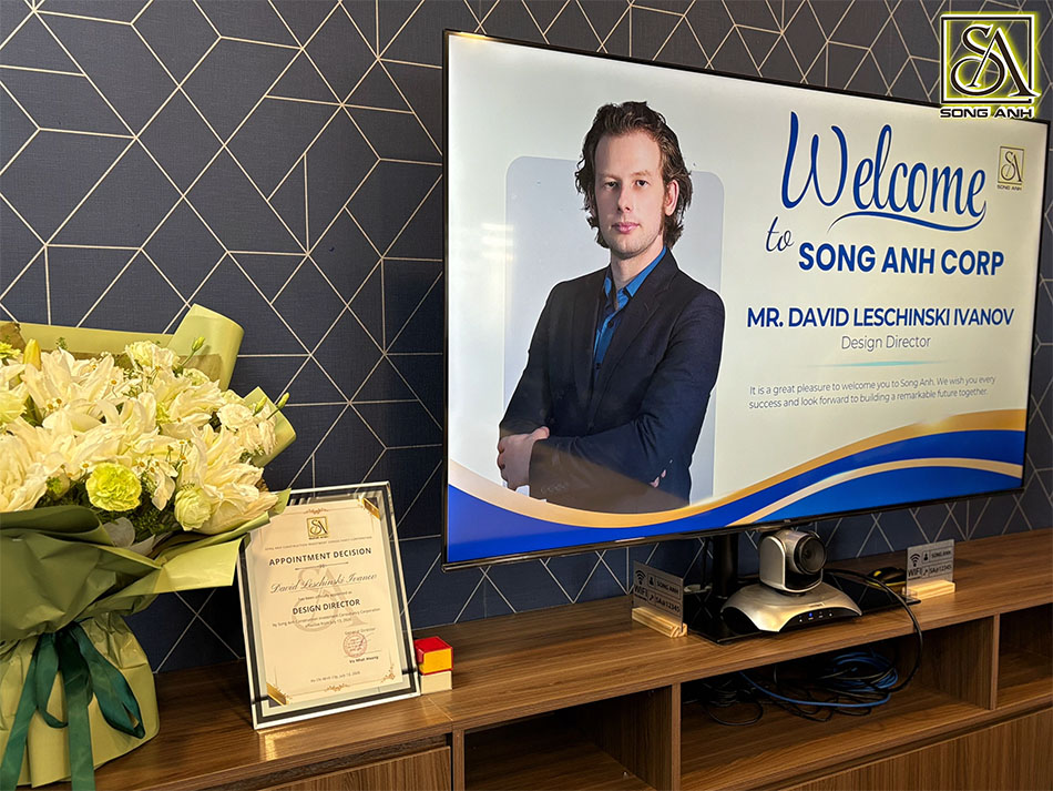 Song Anh Bổ Nhiệm Design Director David